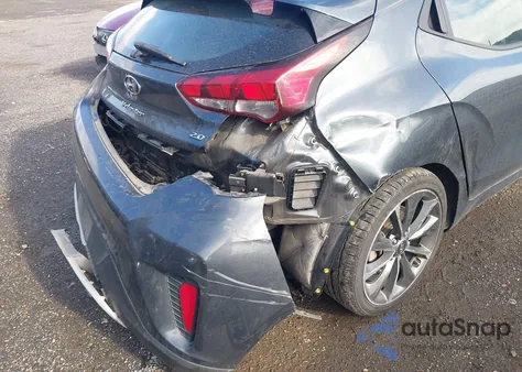 2020 Hyundai Veloster 2.0 Premium из США, поврежденный, VIN KMHTG6AF3LU031489